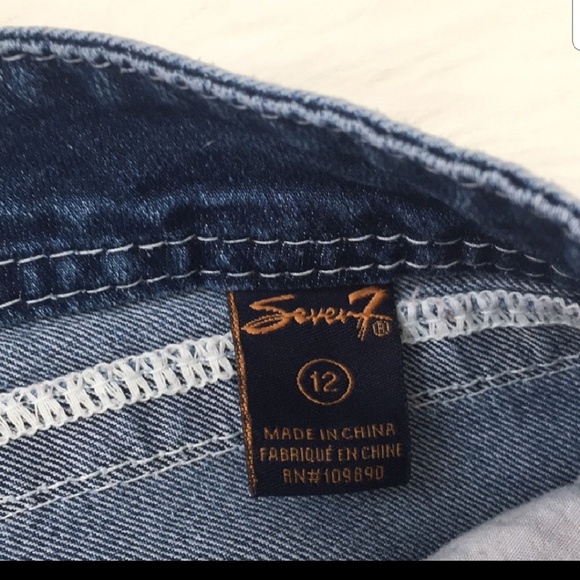 Seven7 size 12 jeans - Picture 3 of 4